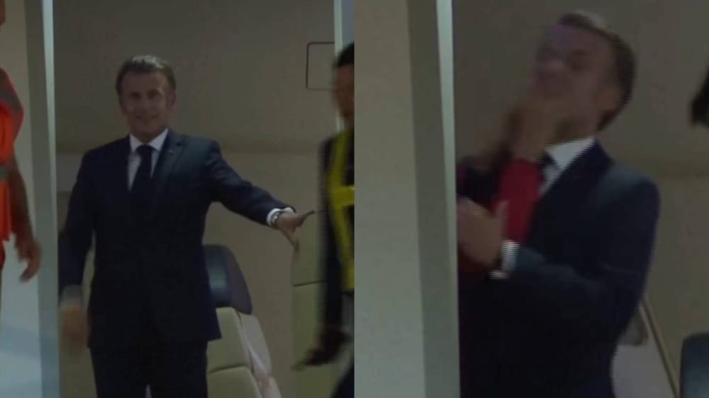 Macron resta importancia a vídeo viral con su esposa: “Era una broma”