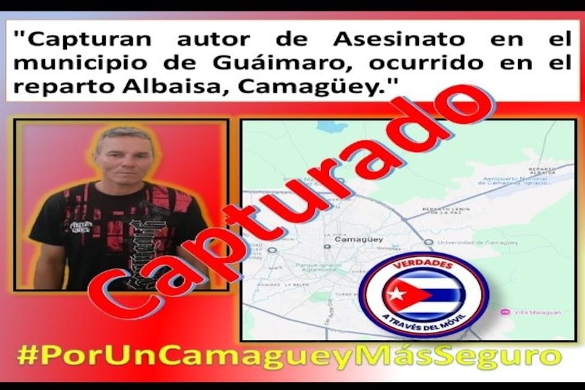 Arrestan a hombre acusado de asesinar a su esposa en Camagüey