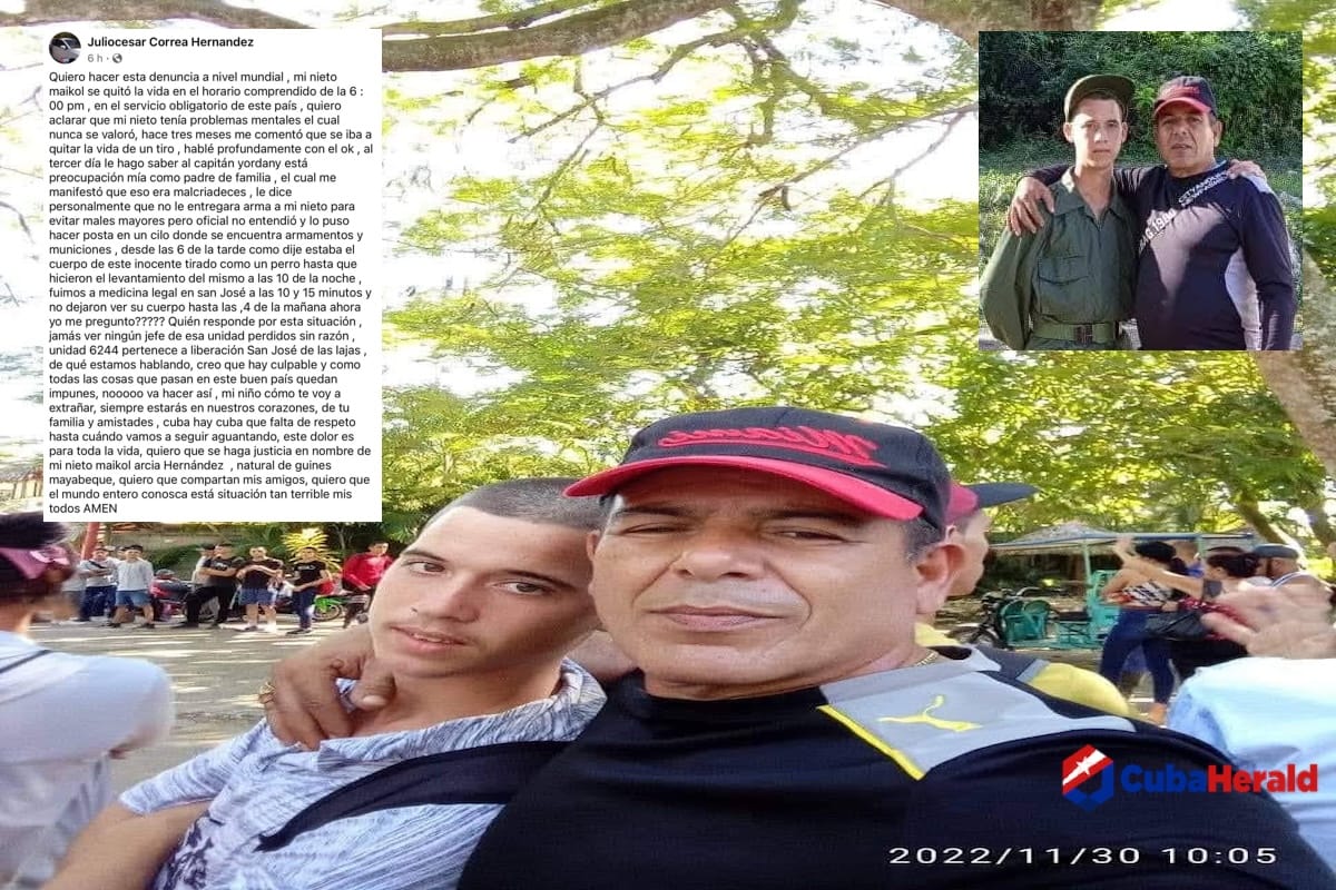Denuncian negligencia tras el suicidio de un joven en servicio militar en Cuba