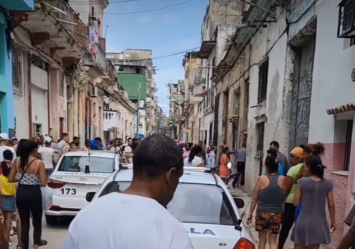 Persecución vecinal en La Habana Vieja: un barrio movilizado impide un robo y frustra la huida del presunto ladrón