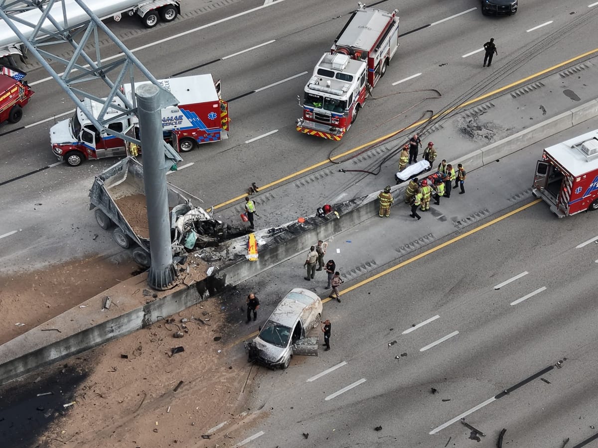 Accidente en la autopista Turnpike deja al menos un herido en Miramar