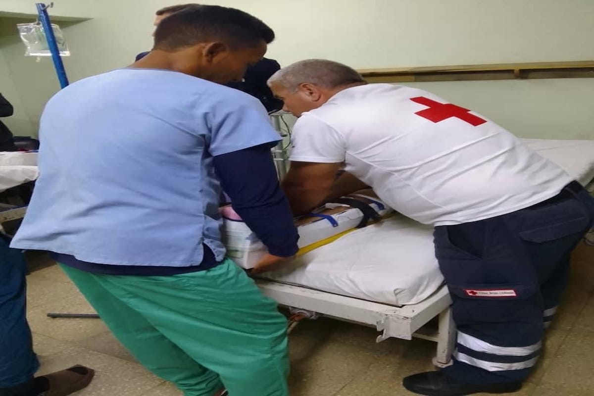 Accidente de tránsito en Yateras deja dos lesionados, uno de ellos en estado crítico