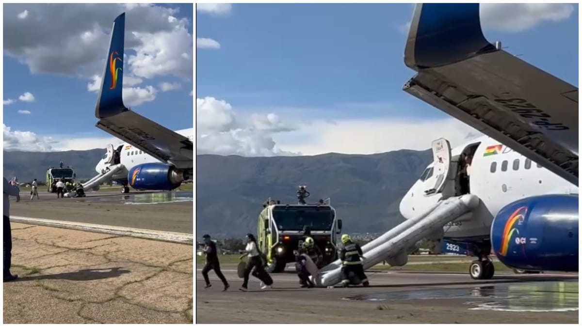 Pánico en el aire: avión de BoA sufre incendio en un motor y obliga a un aterrizaje de emergencia