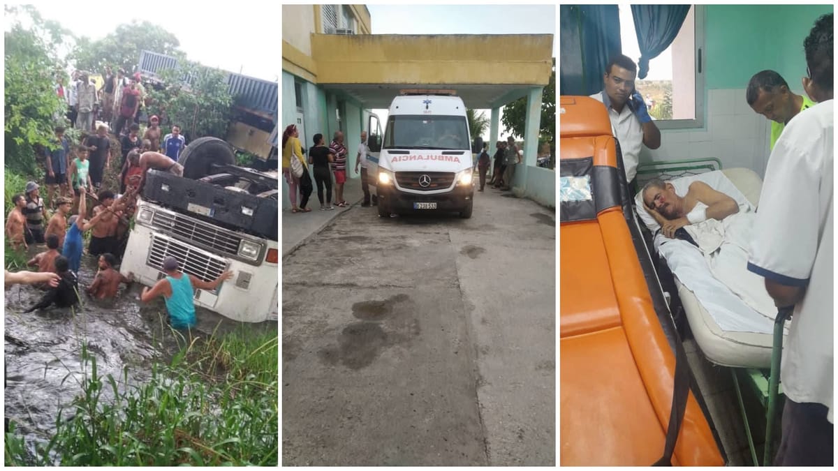 Actualización: Tres personas en estado crítico tras accidente de tránsito en la carretera Bayamo-Las Tunas