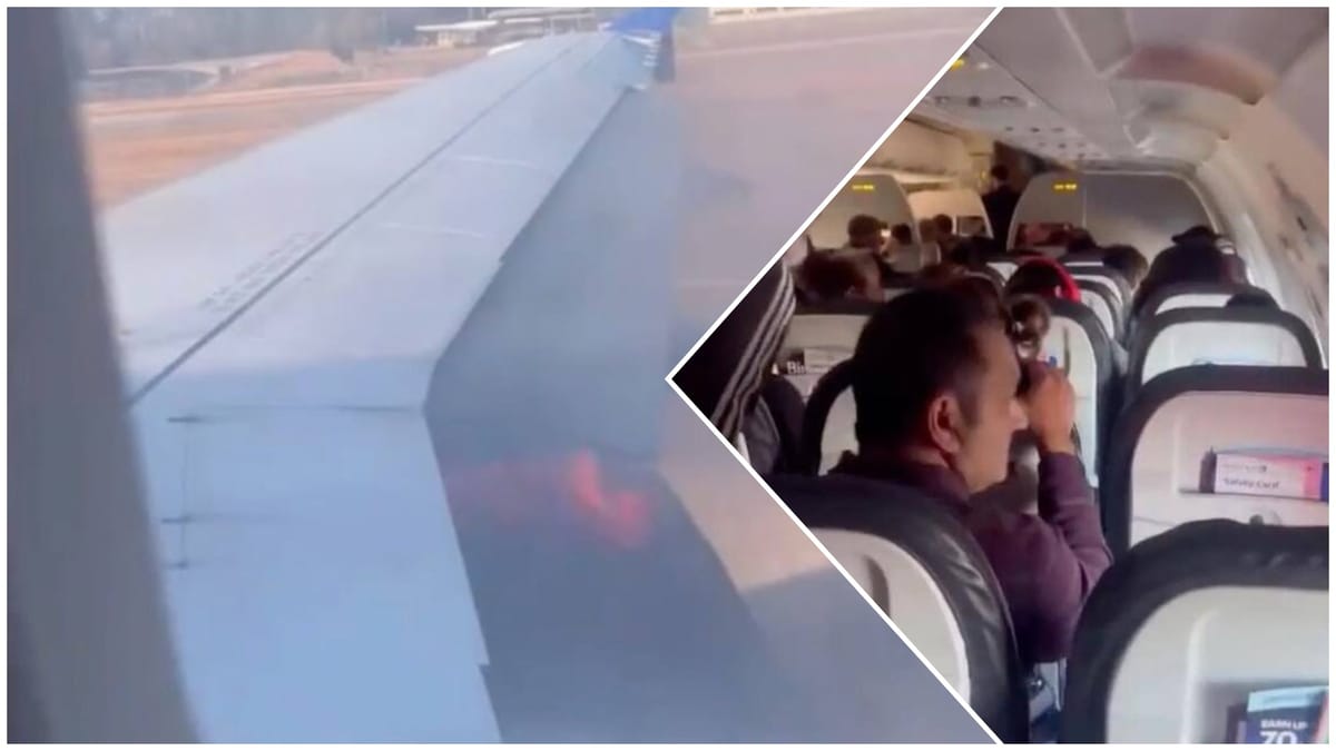 Falla en motor obliga a evacuar vuelo de United Airlines en Houston