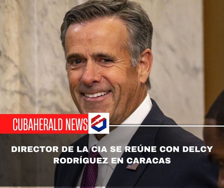 Director de la CIA se reúne con Delcy Rodríguez en Caracas