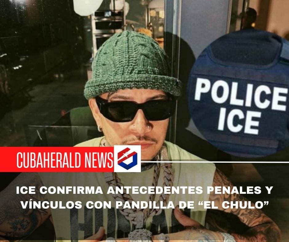 ICE confirma antecedentes penales y vínculos con pandilla de ciudadano cubano detenido para deportación