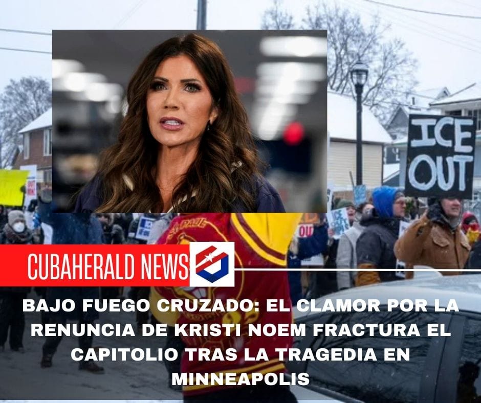 Bajo fuego cruzado: El clamor por la renuncia de Kristi Noem fractura el Capitolio tras la tragedia en Minneapolis