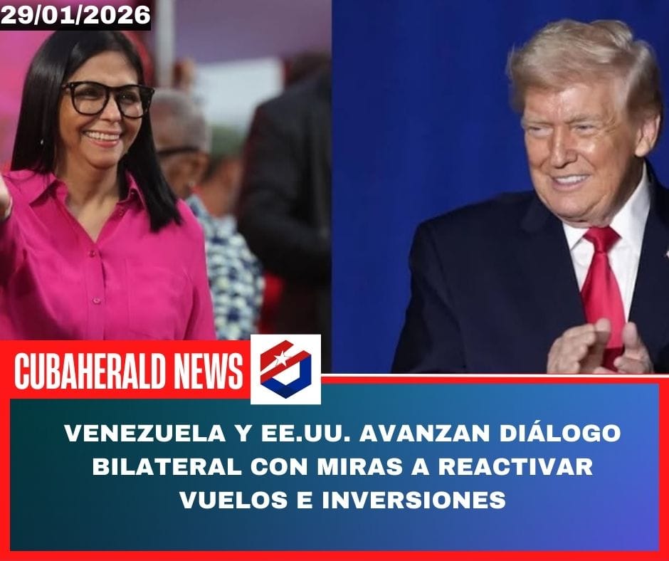 Venezuela y EE.UU. avanzan diálogo bilateral con miras a reactivar vuelos e inversiones