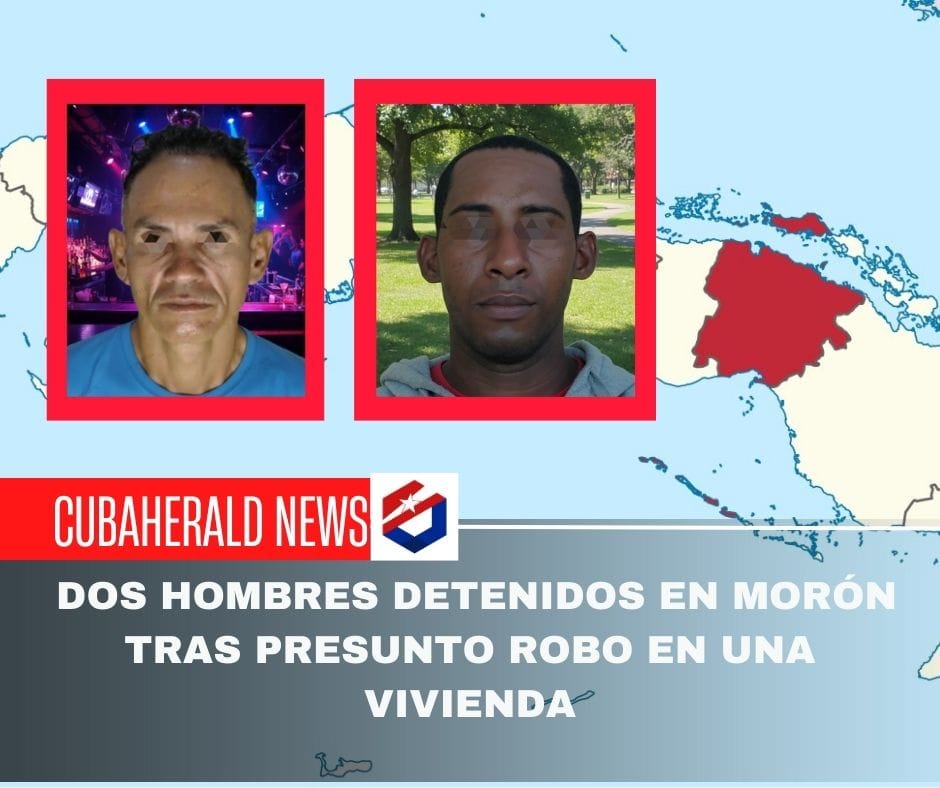 Dos hombres detenidos en Morón tras presunto robo en una vivienda
