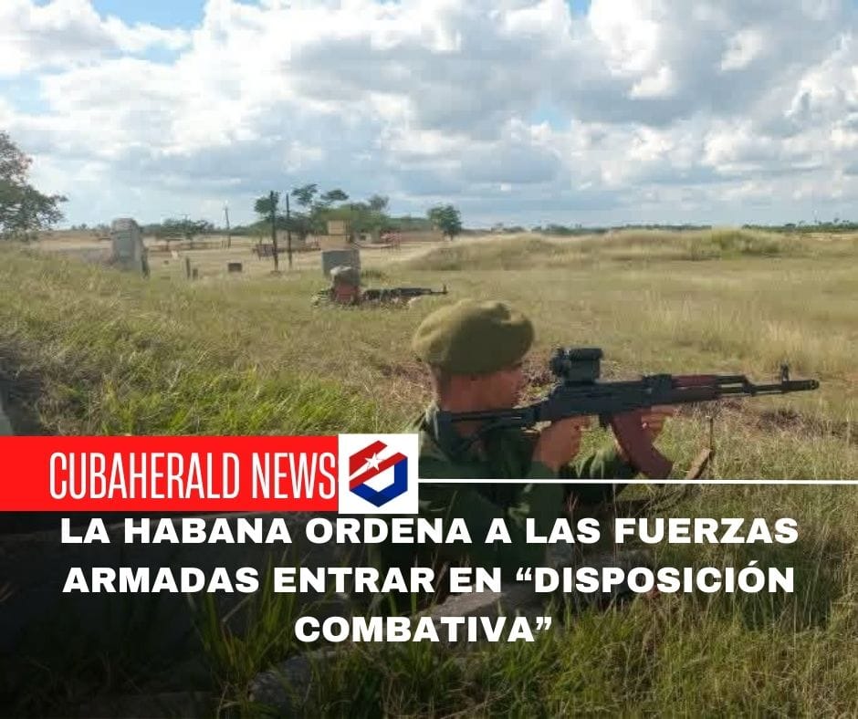 La Habana ordena a las Fuerzas Armadas entrar en “disposición combativa” tras las operaciones de EE. UU. en Venezuela
