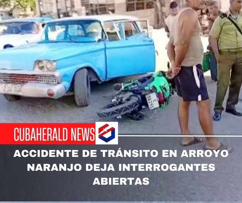Accidente de tránsito en Arroyo Naranjo deja interrogantes abiertas