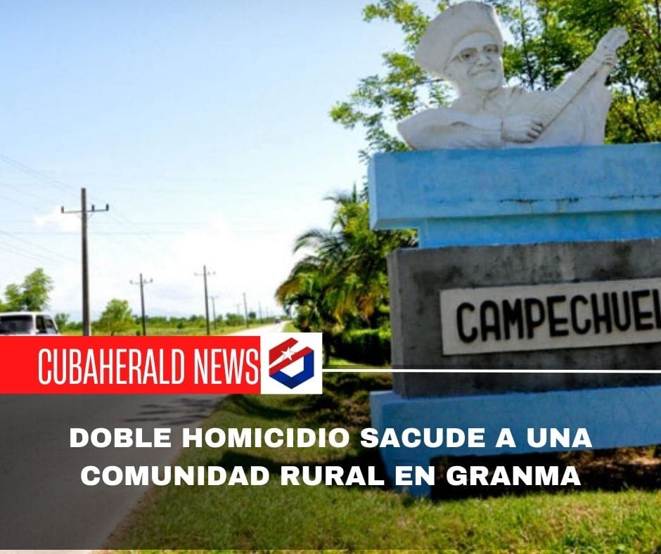 Doble homicidio sacude a una comunidad rural en Granma