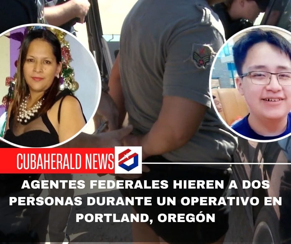 Agentes federales hieren a dos personas durante un operativo en Portland, Oregón