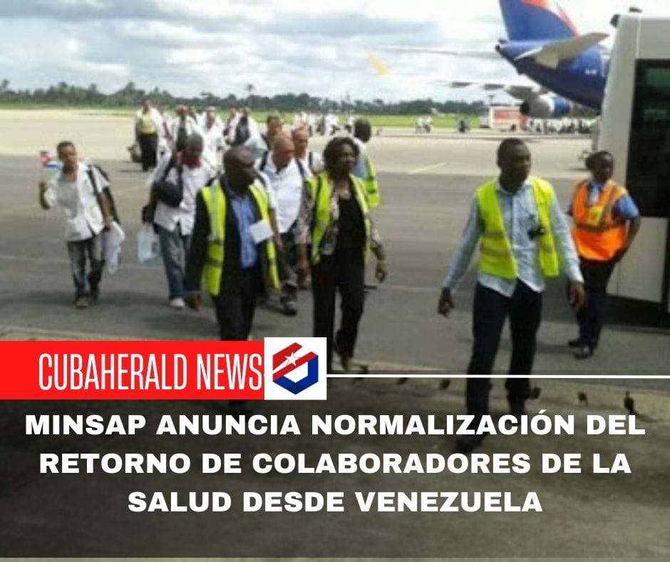 MINSAP ANUNCIA NORMALIZACIÓN DEL RETORNO DE COLABORADORES DE LA SALUD DESDE VENEZUELA