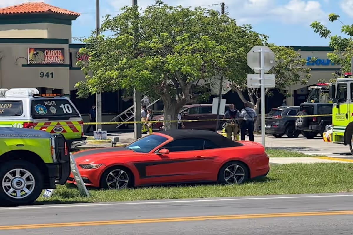 Explosión por fuga de gas propano en Florida City deja ocho hospitalizados y múltiples daños estructurales