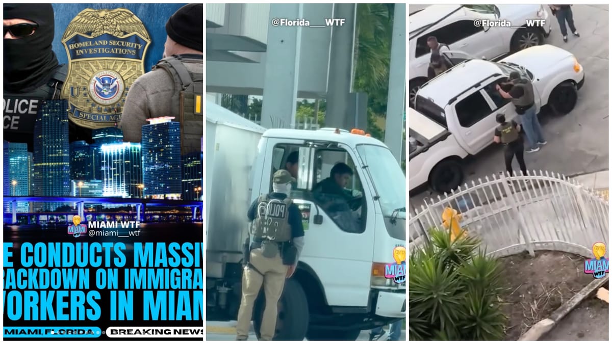 Redadas de ICE en el sur de Florida se concentran en jardineros y trabajadores, no en criminales