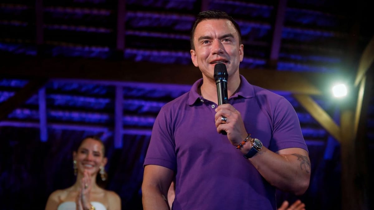 Daniel Noboa gana la presidencia de Ecuador con amplio respaldo ciudadano