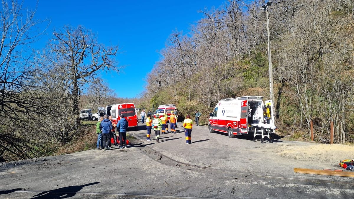 Cinco mineros pierden la vida tras explosión en yacimiento de Cerredo, Asturias