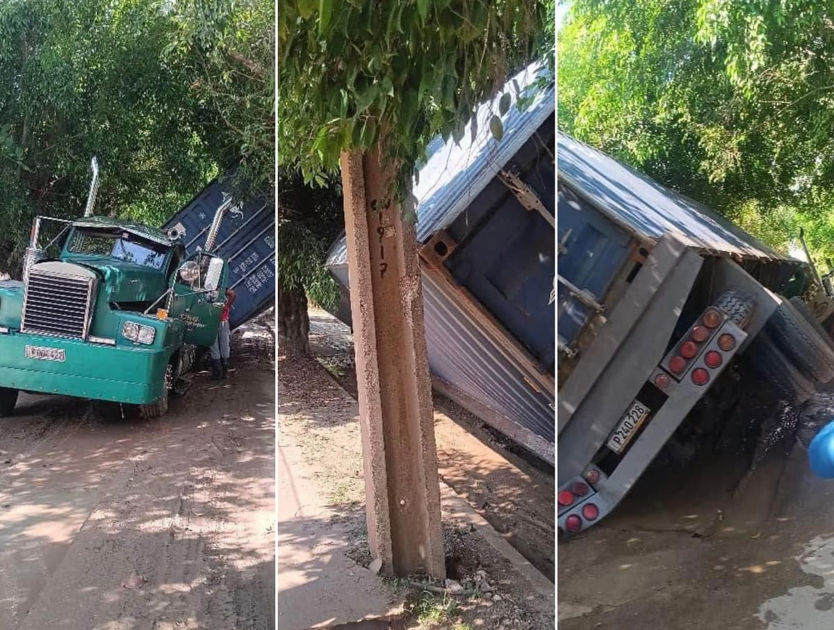 Accidente de tránsito en Camagüey deja daños materiales tras colapso de la vía