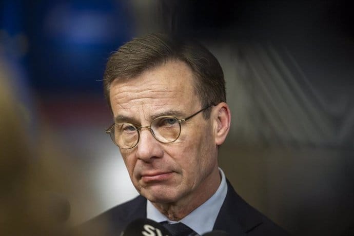 El primer ministro sueco advierte: "Suecia no está en guerra, pero tampoco está en paz"