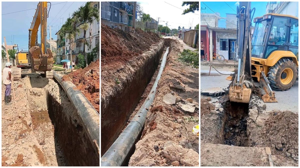 Vecinos de Ciego de Ávila critican demora en reparación de salideros: “Después de más de un año, al fin se dignaron a hacer algo”