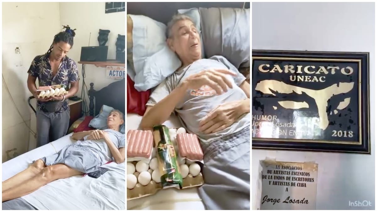 Preocupación por la situación del actor Jorge Losada, referente del humor cubano