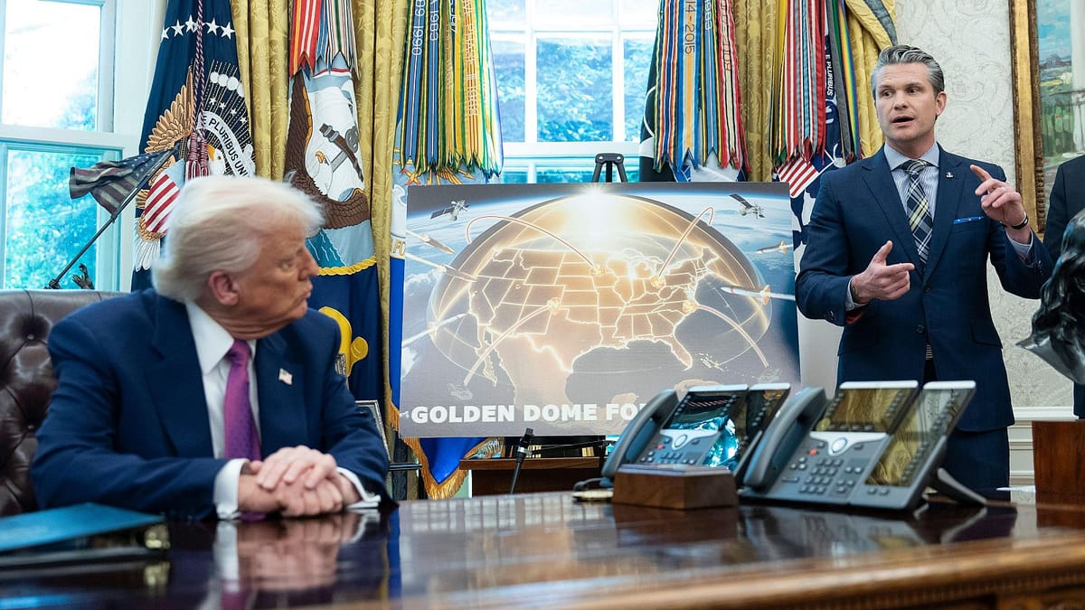 Trump anuncia el “Golden Dome”: ambicioso sistema de defensa ante amenazas espaciales y misilísticas