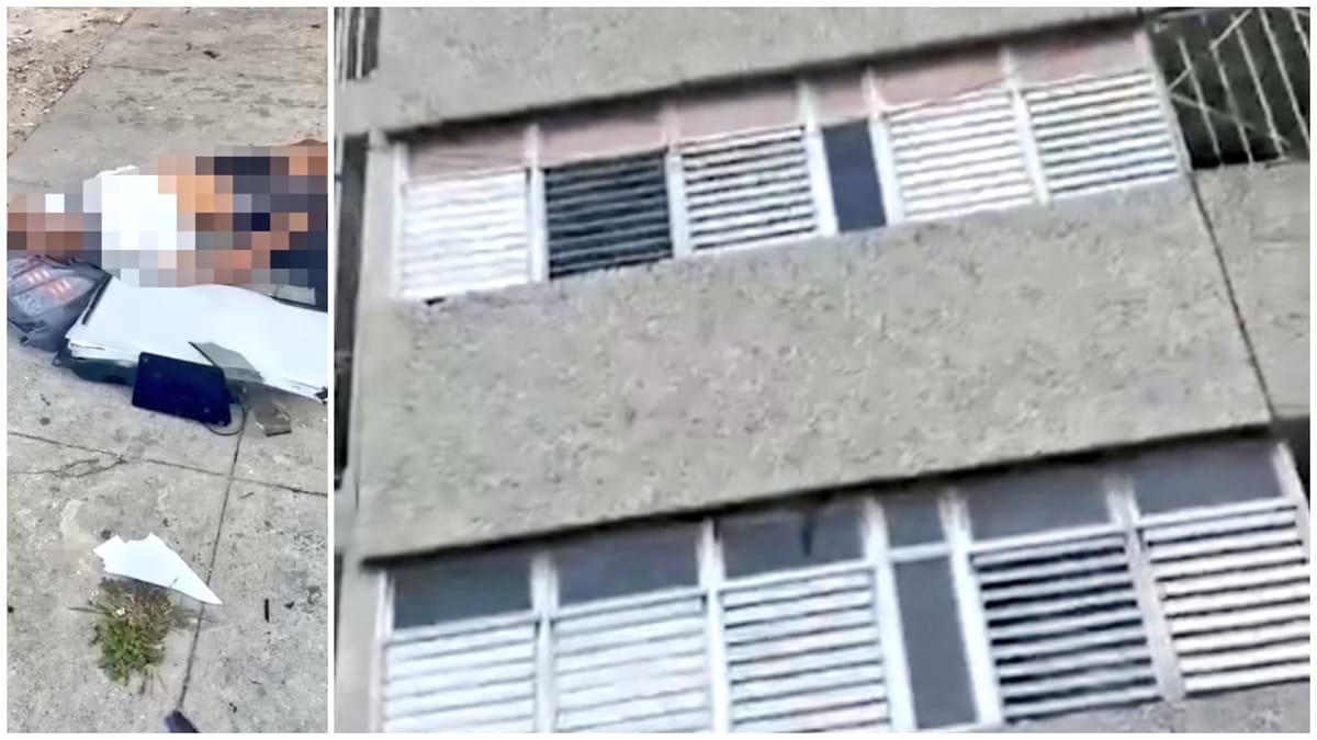 Incidente en edificio de La Habana: un hombre resulta herido tras caer mientras presuntamente intentaba sustraer un televisor