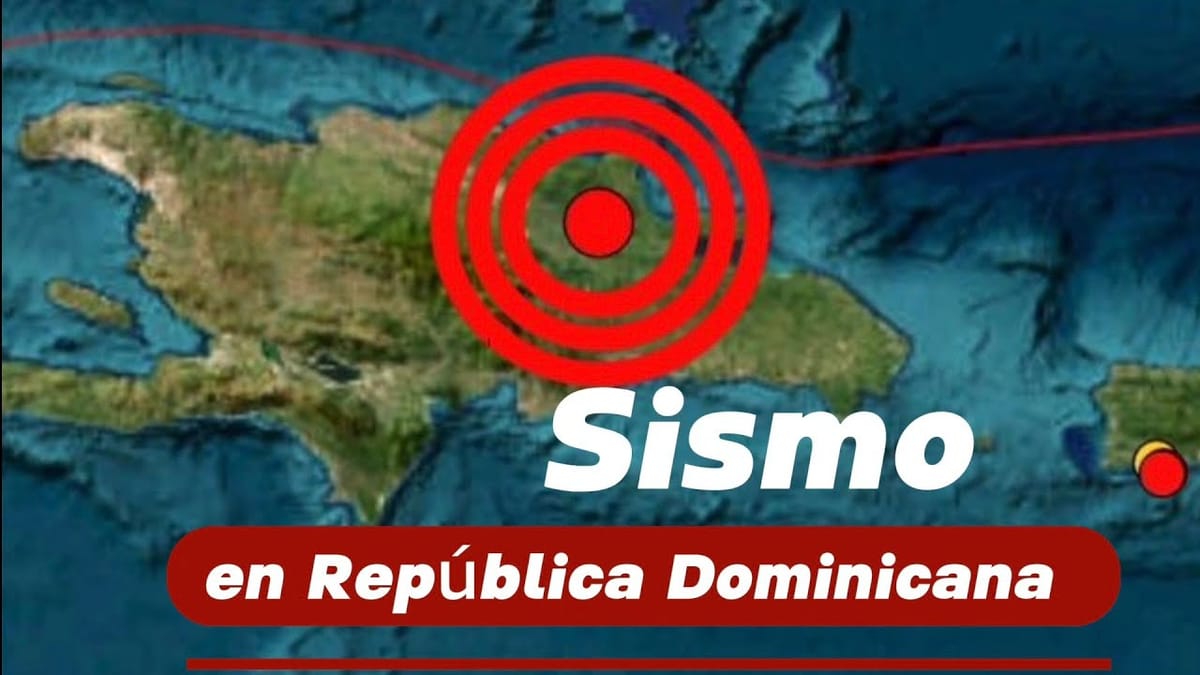 Fuerte Sismo de Magnitud 5.8 Estremece el Atlántico Cercano a República Dominicana sin Reportes de Daños Mayores