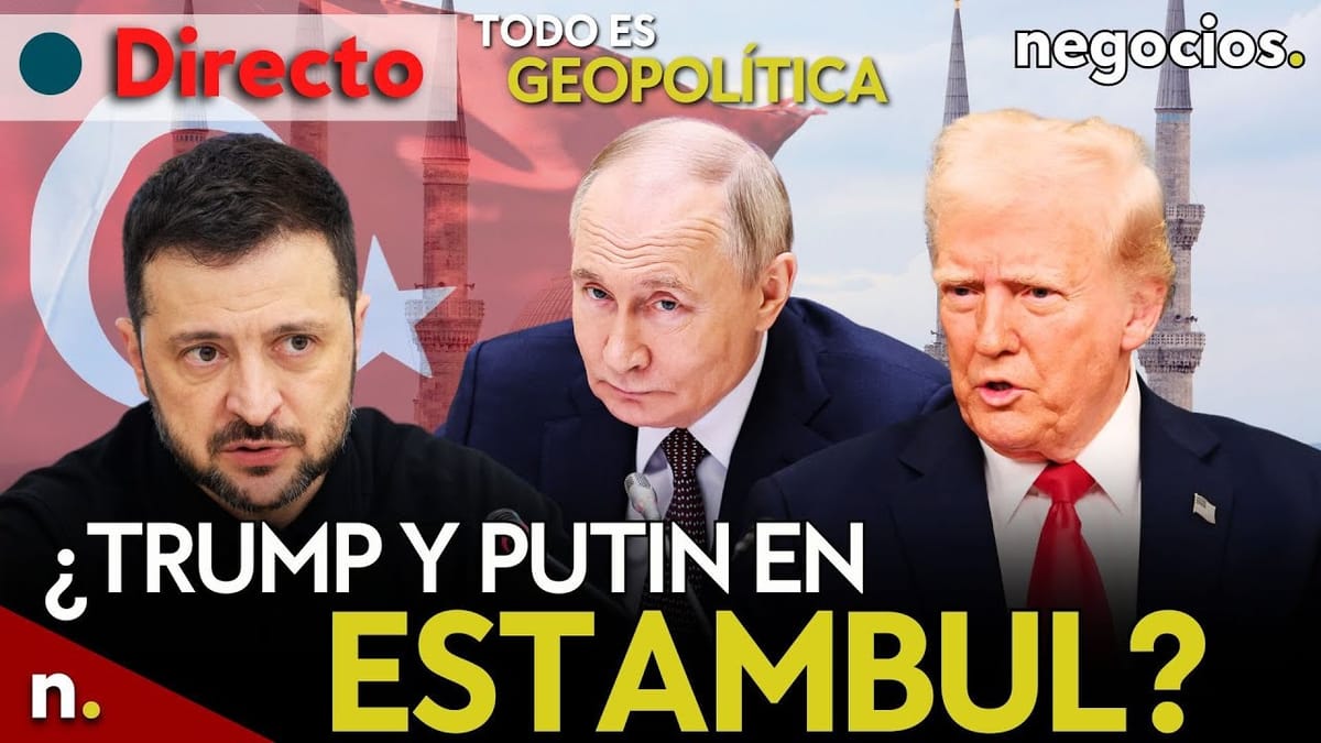 Trump y Putin se ausentan de las conversaciones con Zelenski previstas en Estambul
