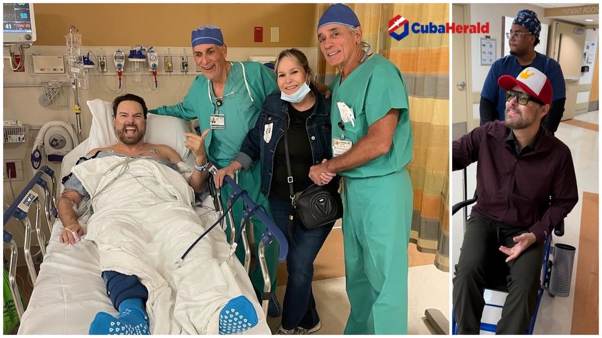 George Harris se recupera tras una cirugía de emergencia: “Fue una crisis que no se la deseo a nadie”