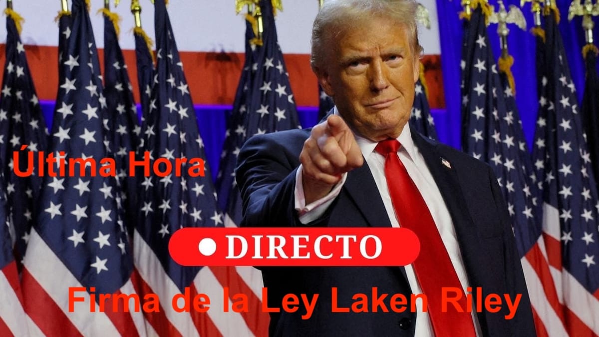 Trump anuncia fin de la ayuda a Gaza, vincula Guantánamo a migrantes y firma su primera ley del segundo mandato (Ley Laken Riley)