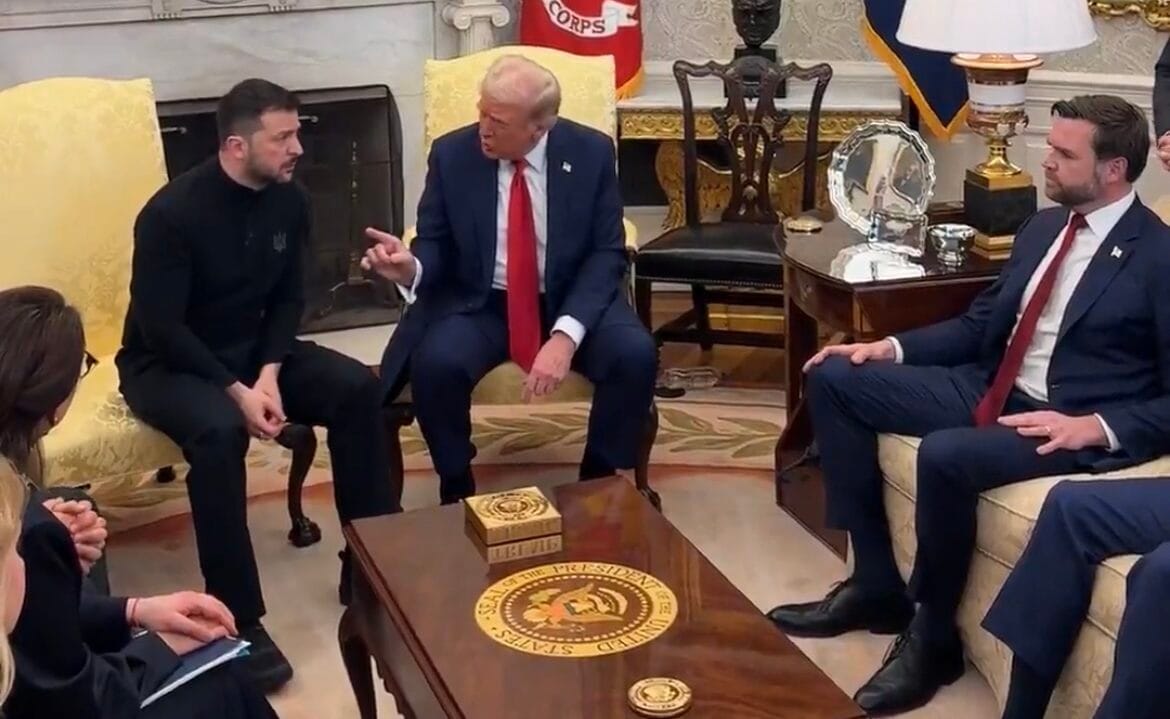 Tensión en la Casa Blanca: Trump y Zelenski Rompen Negociaciones en un Enfrentamiento Público (Video)