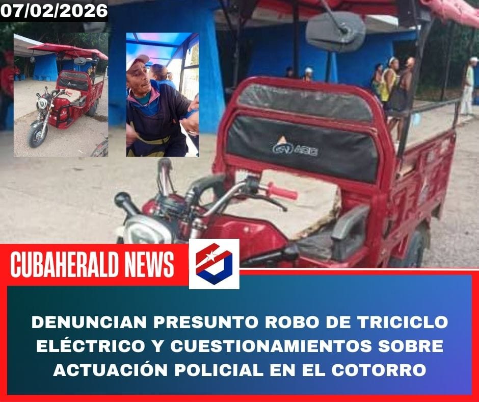 DENUNCIAN PRESUNTO ROBO DE TRICICLO ELÉCTRICO Y CUESTIONAMIENTOS SOBRE ACTUACIÓN POLICIAL EN EL COTORRO