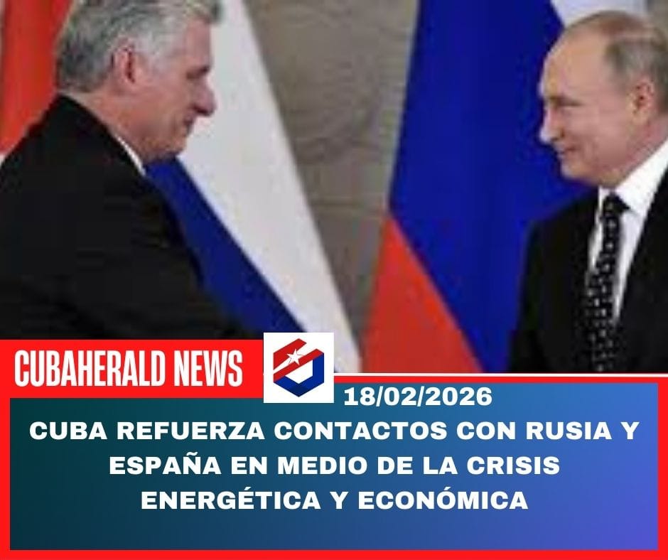 Cuba refuerza contactos con Rusia y España en medio de la crisis energética y económica