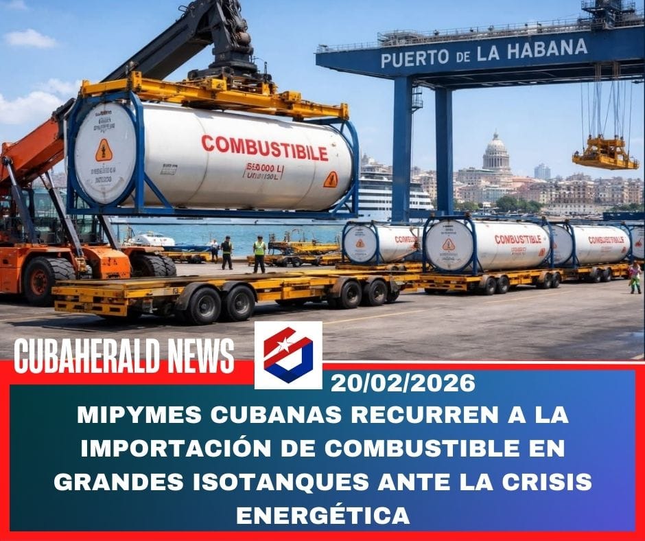 Mipymes cubanas recurren a la importación de combustible en grandes isotanques ante la crisis energética