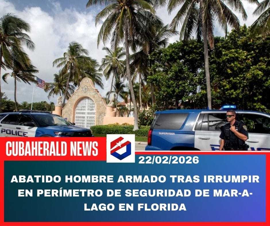 Abatido hombre armado tras irrumpir en perímetro de seguridad de Mar-a-Lago en Florida