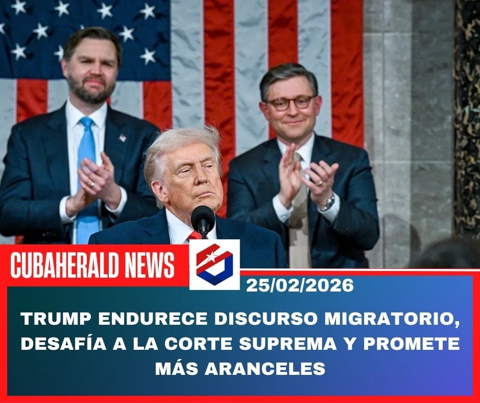 Trump endurece discurso migratorio, desafía a la Corte Suprema y promete más aranceles