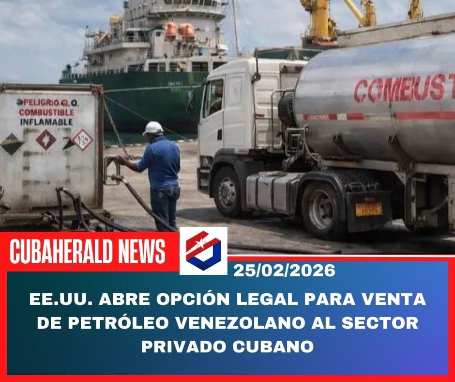 EE.UU. abre opción legal para venta de petróleo venezolano al sector privado cubano