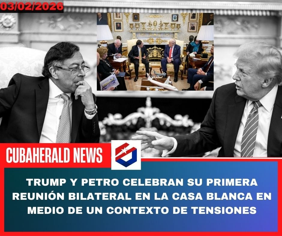 Trump y Petro celebran su primera reunión bilateral en la Casa Blanca en medio de un contexto de tensiones