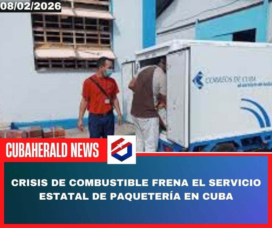 Crisis de combustible frena el servicio estatal de paquetería en Cuba