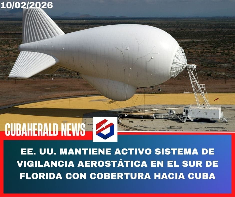 EE. UU. mantiene activo sistema de vigilancia aerostática en el sur de Florida con cobertura hacia Cuba