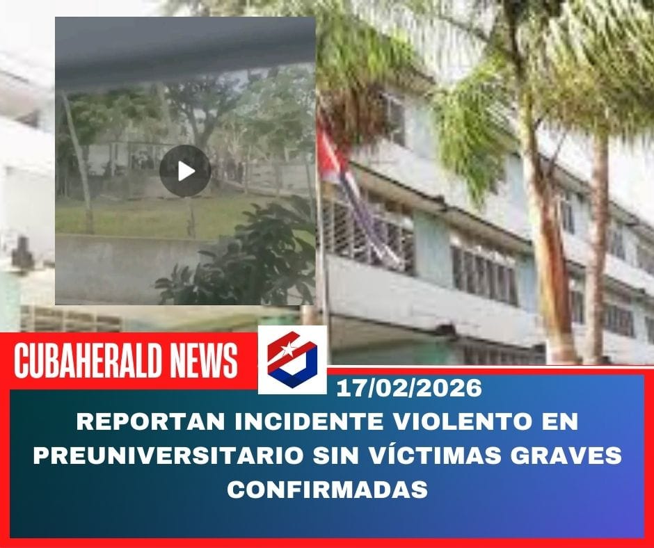 Reportan incidente violento en preuniversitario sin víctimas graves confirmadas