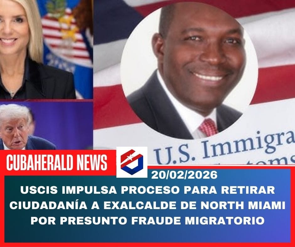 USCIS impulsa proceso para retirar ciudadanía a exalcalde de North Miami por presunto fraude migratorio