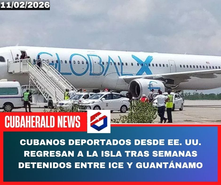 Cubanos deportados desde EE. UU. regresan a la isla tras semanas detenidos entre ICE y Guantánamo