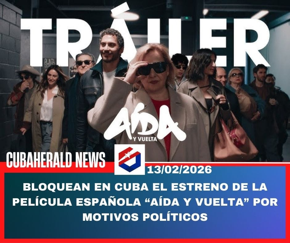 Bloquean en Cuba el estreno de la película española “Aída y vuelta” por motivos políticos