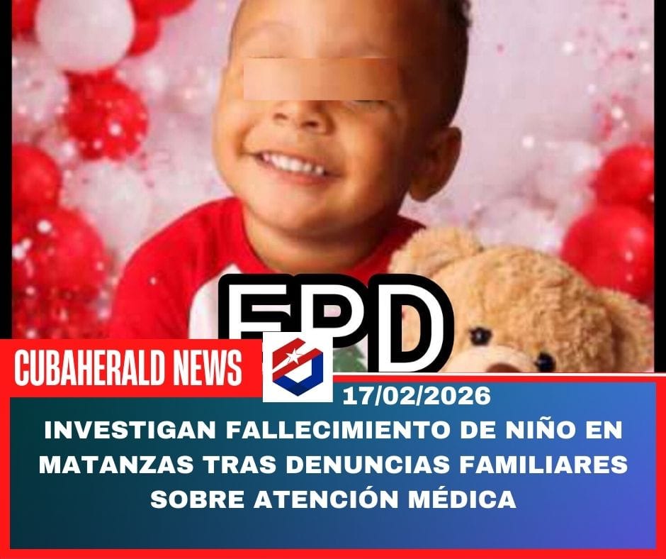 Investigan fallecimiento de niño en Matanzas tras denuncias familiares sobre atención médica