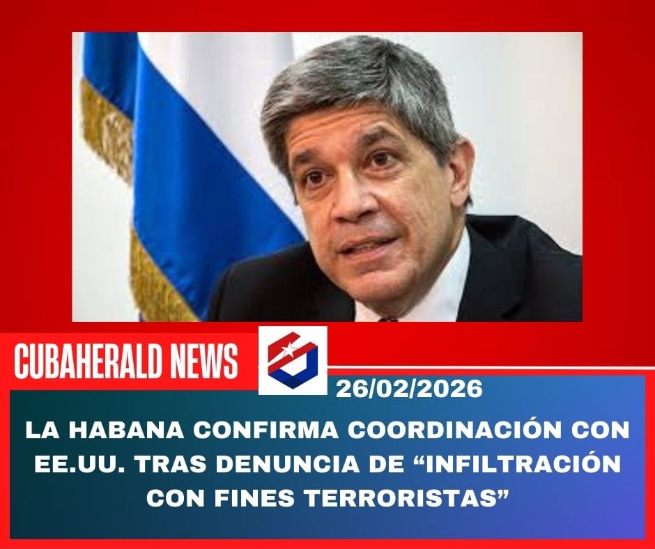La Habana confirma coordinación con EE.UU. tras denuncia de “infiltración con fines terroristas”