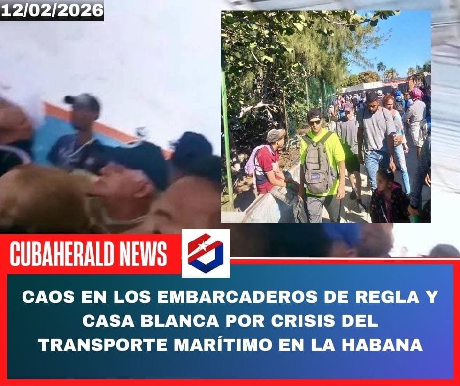 Caos en los embarcaderos de Regla y Casa Blanca por crisis del transporte marítimo en La Habana
